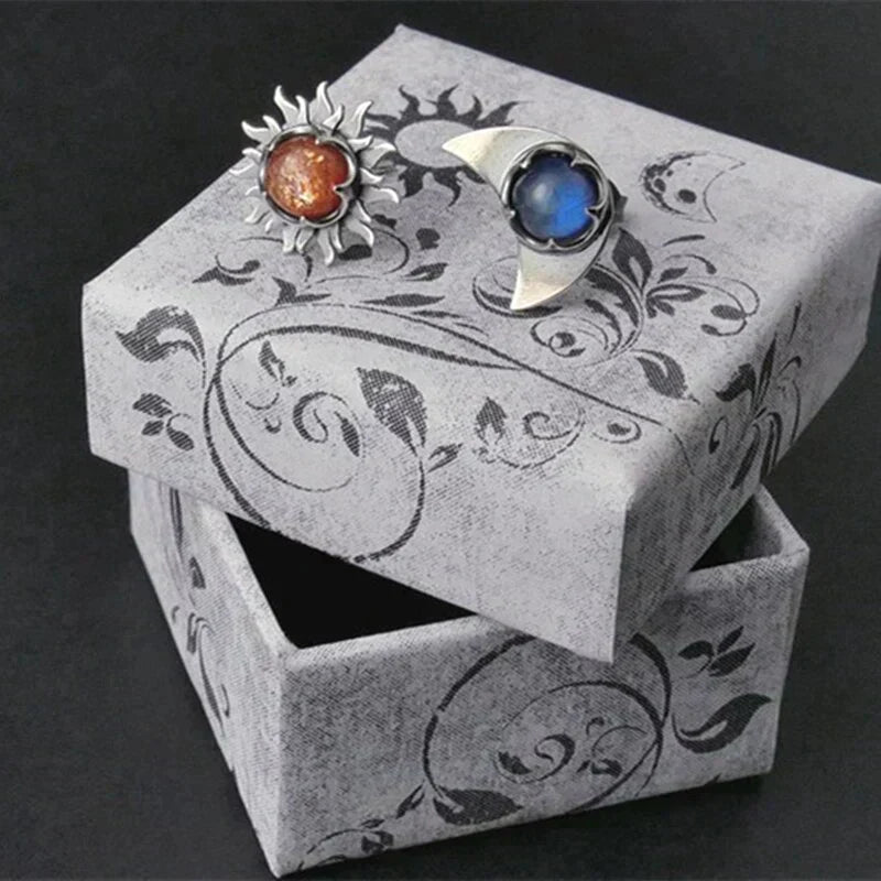 Sun and Moon Earrings
