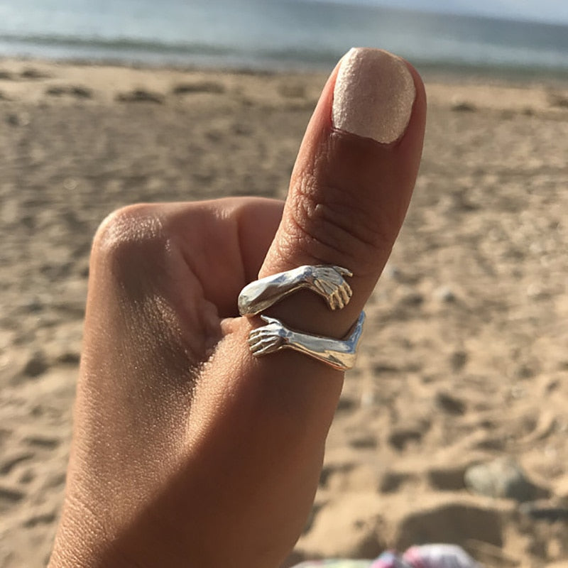 925 Silver Embrace Ring