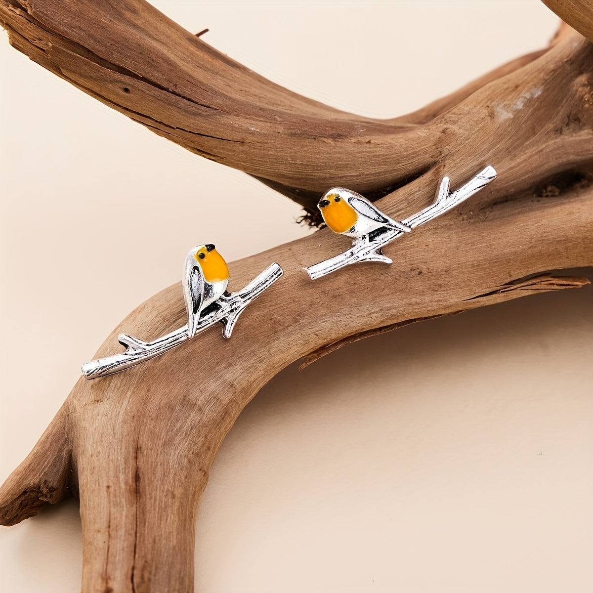 Delia — Robin Bird Earrings