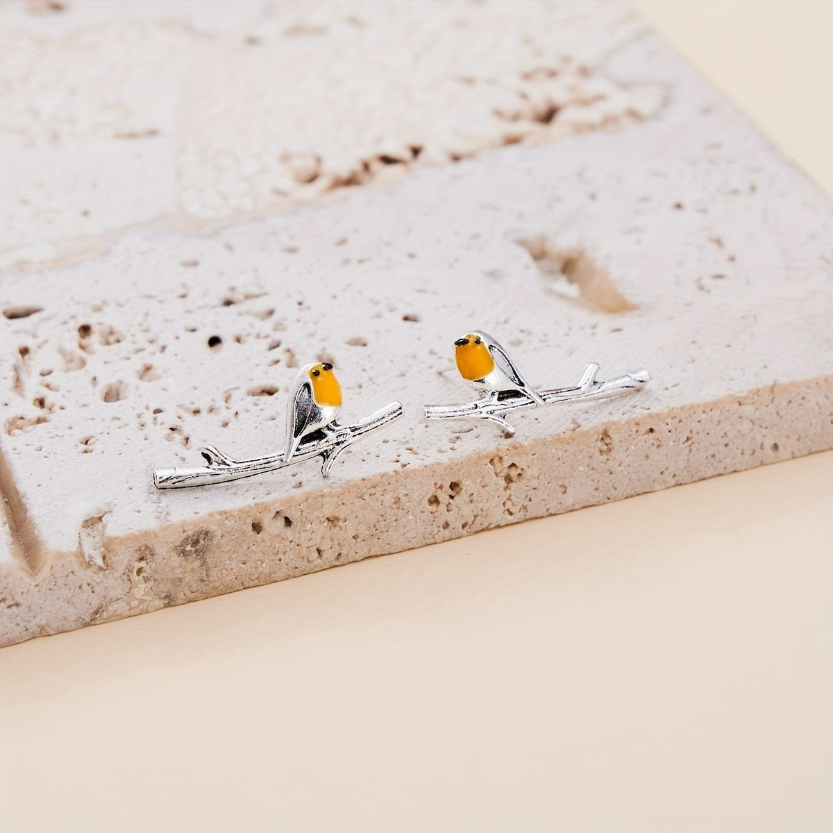 Delia — Robin Bird Earrings