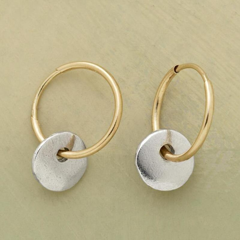 Vintage Earrings in Gold and Silver