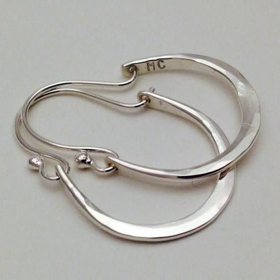 Vintage Silver Statement Earrings