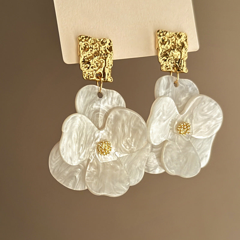 Colorful Flower Boho Earrings