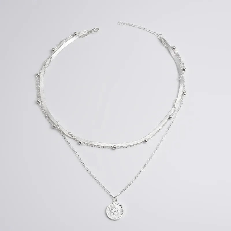 Three-Strand 925 Silver Necklace